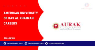 American University of Ras Al Khaimah Careers