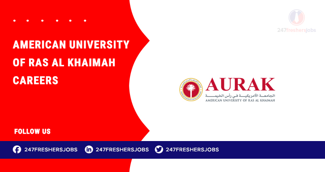 American University of Ras Al Khaimah Careers | Academic and Administrative Roles