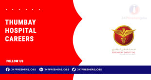 Thumbay Hospital Careers